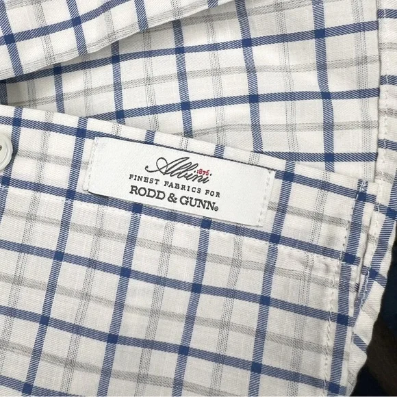 Rodd & Gunn Leefield Long Sleeve Sports Fit Plaid Button Down Shirt size XL NWT - Picture 10 of 11